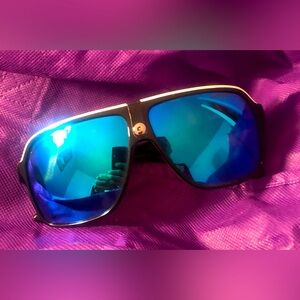 Carrera blue mirrored sunglasses